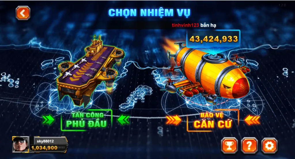 Bắn cá b52 tại Sky88